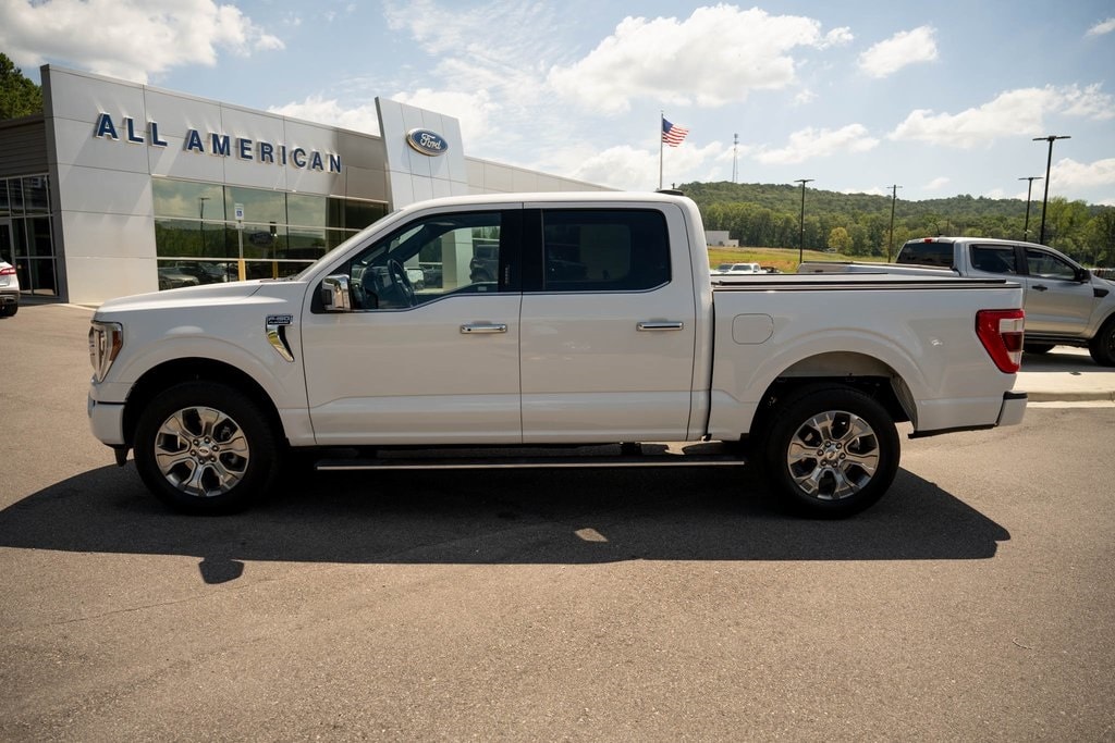 Used 2021 Ford F-150 Platinum with VIN 1FTFW1E85MFA05193 for sale in Springville, AL