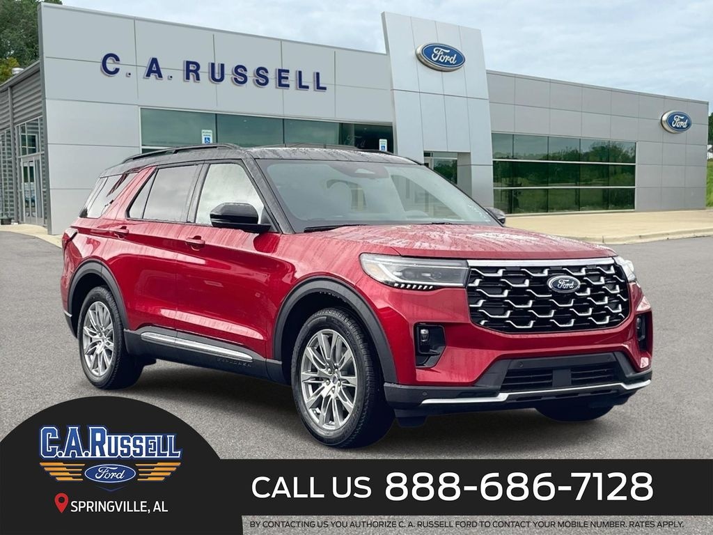 New 2026 Ford Explorer Platinum SUV