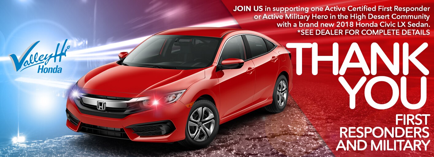 Valley Hi Honda Victorville, CA New & Used Cars