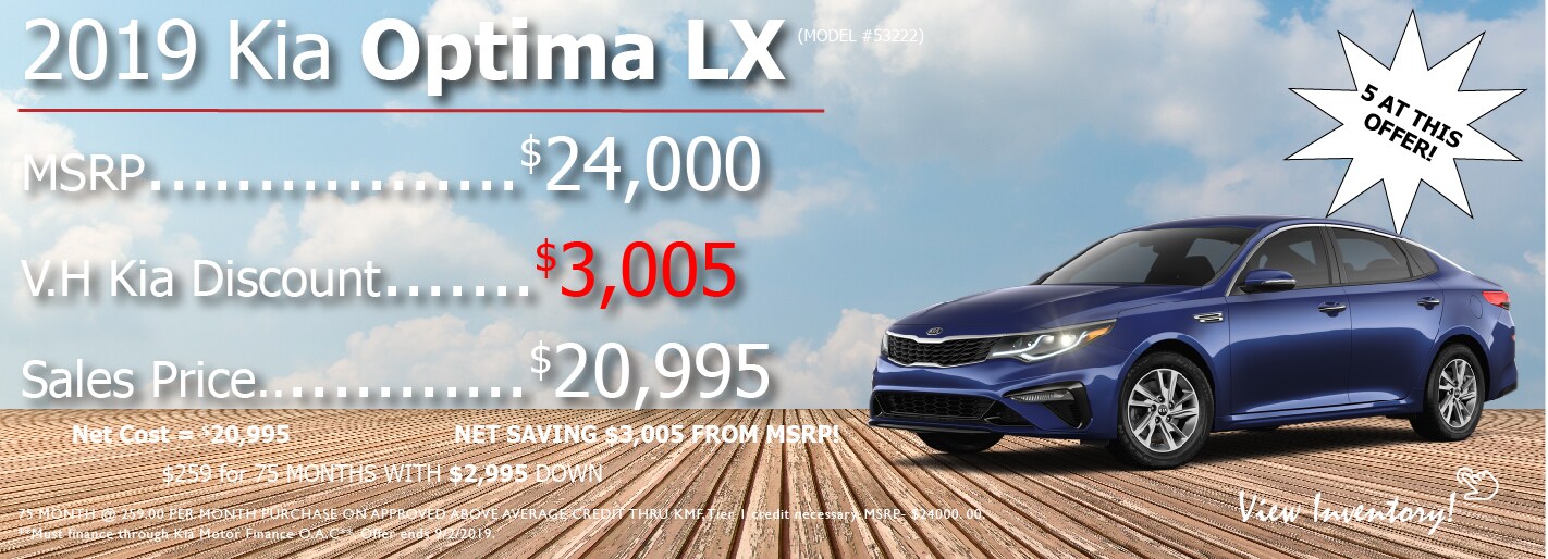 Valley Hi Kia in Victorville, CA New 2019 Kia Vehicles for sale