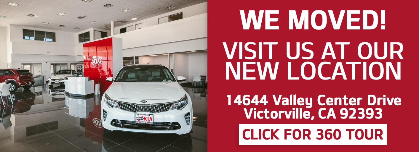 New & Used Kia Dealership in Victorville, CA near Apple Valley CA and Barstow CA