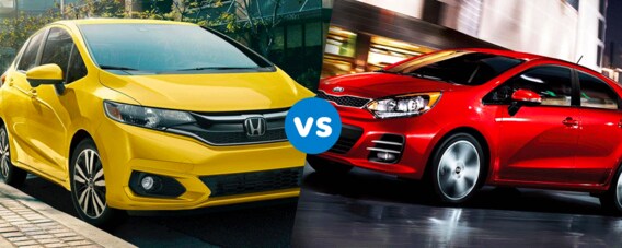 Comparison 17 Honda Fit Vs 17 Kia Rio Cma S Valley Honda Comparison 17 Honda Fit Vs 17 Kia Rio Cma S Valley Honda