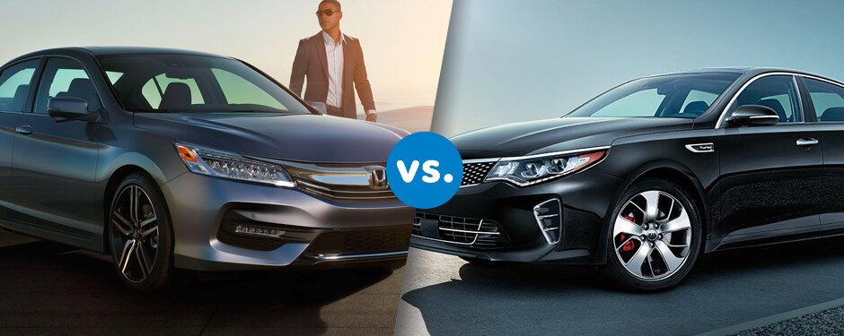 Comparison: 2017 Honda Accord vs 2017 Kia Optima