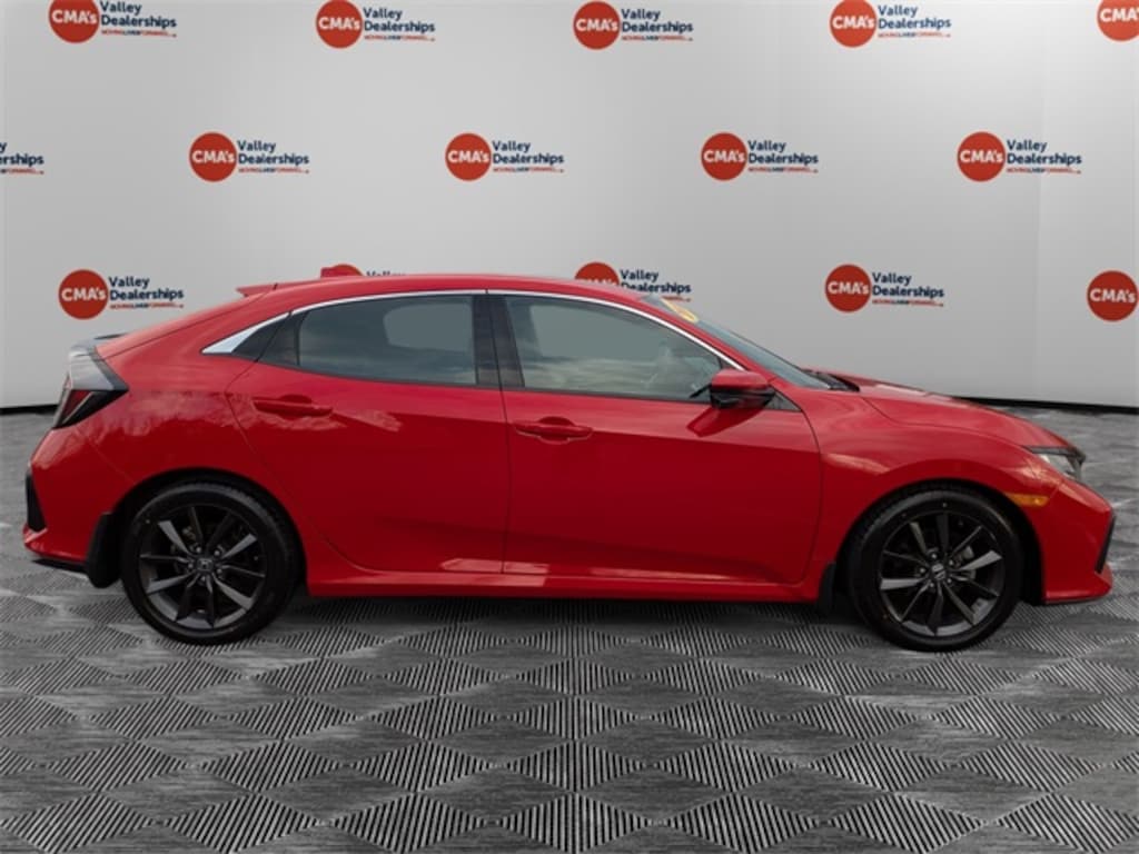 Certified 2021 Honda Civic EX Hatchback