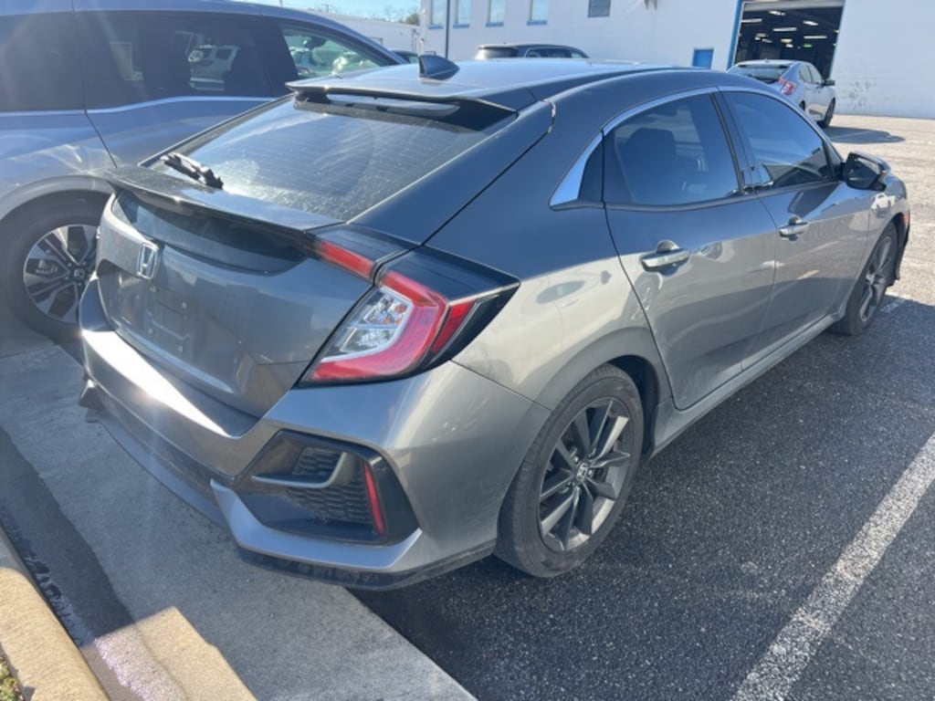 Certified 2021 Honda Civic EX Hatchback