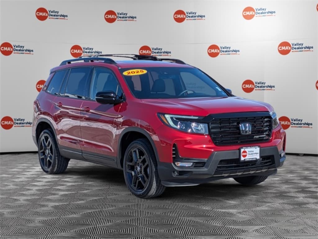 Certified 2025 Honda Passport Black Edition SUV