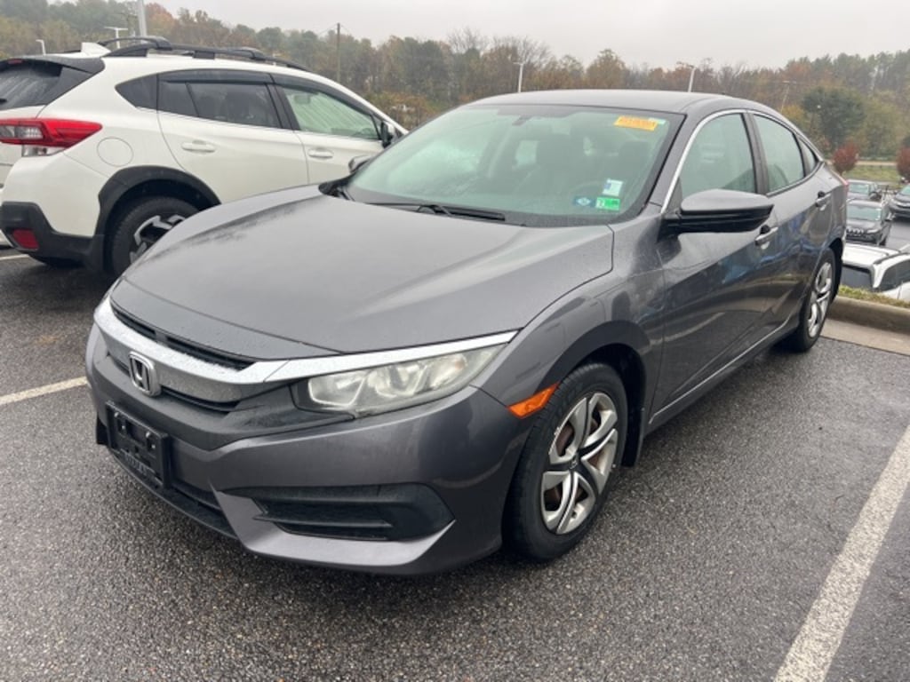 Certified 2016 Honda Civic LX Sedan