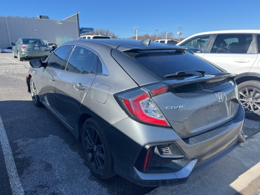 Certified 2021 Honda Civic EX Hatchback