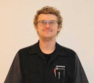 Staff member Gavin Willox from 3361bd97bccd