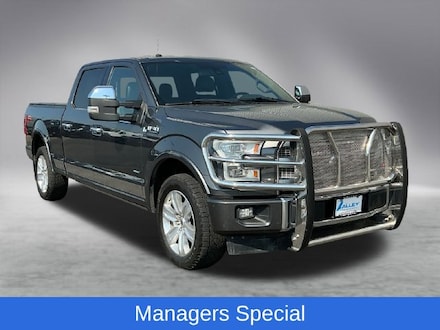 Featured Used 2016 Ford F-150 Platinum Truck for Sale in Fargo, ND