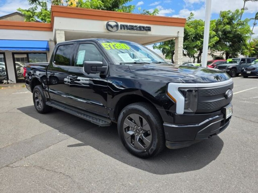 Used 2024 Ford F-150 Lightning XLT Truck SuperCrew Cab