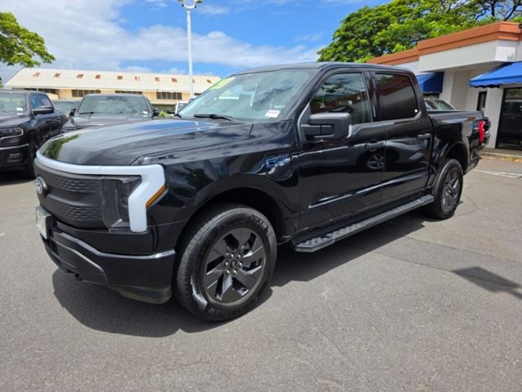Used 2024 Ford F-150 Lightning XLT Truck SuperCrew Cab