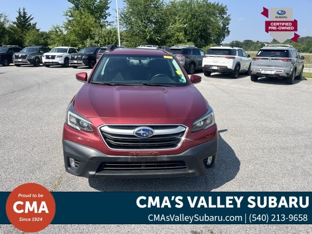 Certified 2021 Subaru Outback Premium with VIN 4S4BTADC8M3201848 for sale in Staunton, VA