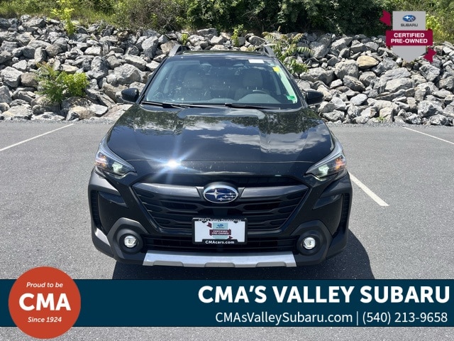 Certified 2025 Subaru Outback Limited with VIN 4S4BTANC7S3177358 for sale in Staunton, VA