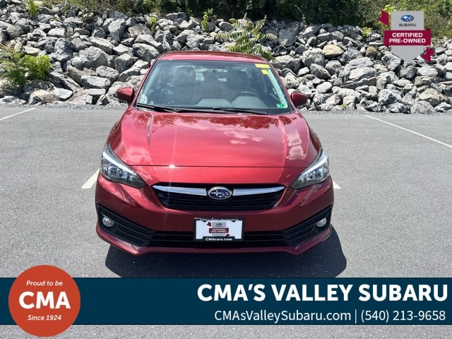 Certified 2023 Subaru Impreza Premium with VIN 4S3GKAV68P3602567 for sale in Staunton, VA