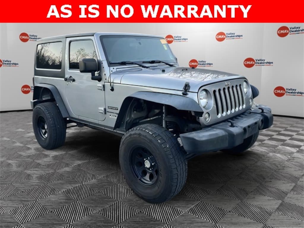 Used 2018 Jeep Wrangler JK Sport 4x4 SUV