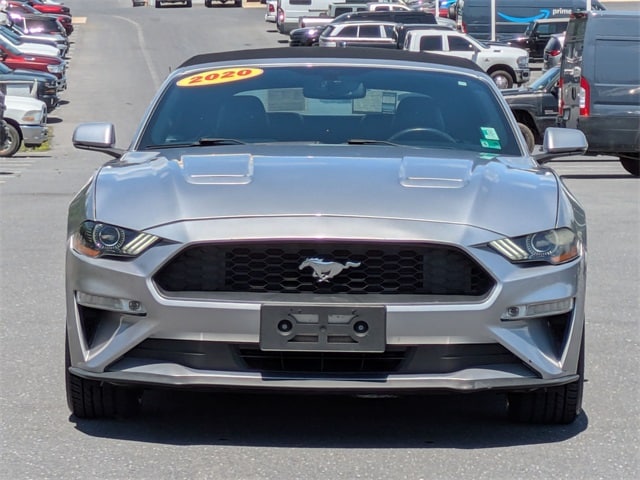 Used 2020 Ford Mustang EcoBoost Premium with VIN 1FATP8UH6L5106344 for sale in Staunton, VA