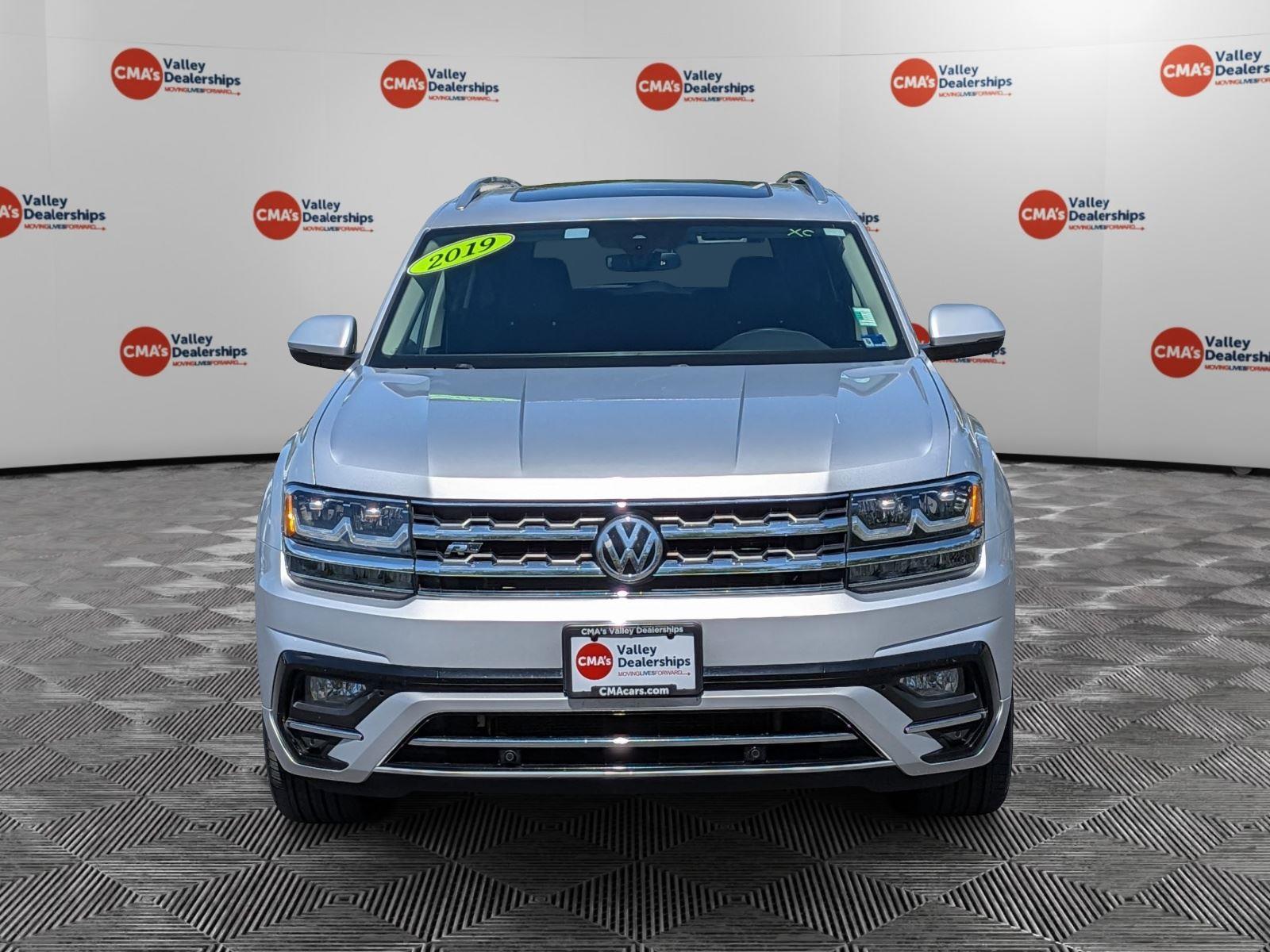 Used 2019 Volkswagen Atlas SEL R-Line with VIN 1V2RR2CA9KC508402 for sale in Staunton, VA
