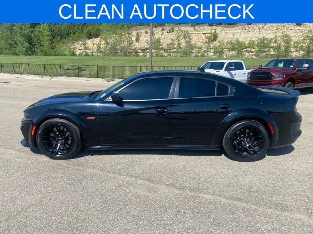 Used 2023 Dodge Charger Scat Pack with VIN 2C3CDXGJ4PH553172 for sale in Junction City, KS