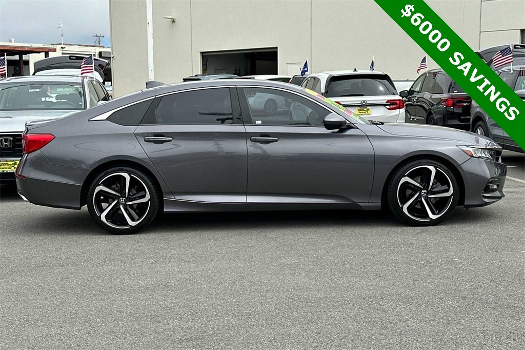 Used 2020 Honda Accord Sport with VIN 1HGCV1F31LA066997 for sale in Seaside, CA