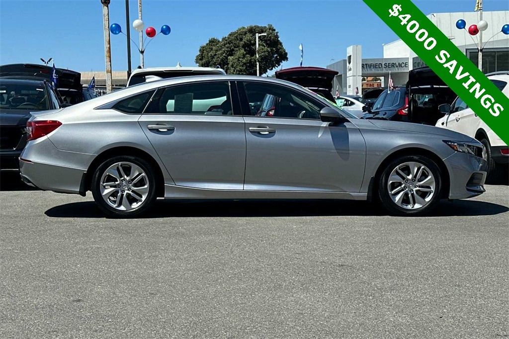 Used 2019 Honda Accord LX with VIN 1HGCV1F12KA072059 for sale in Seaside, CA