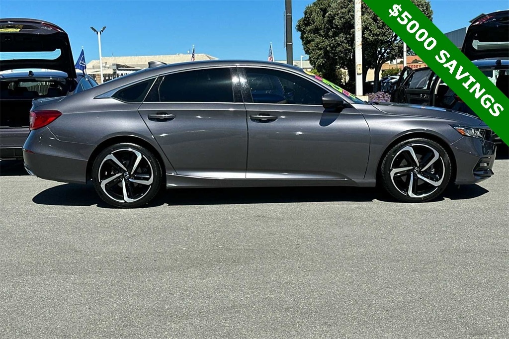 Certified 2019 Honda Accord Sport with VIN 1HGCV1F34KA007215 for sale in Seaside, CA