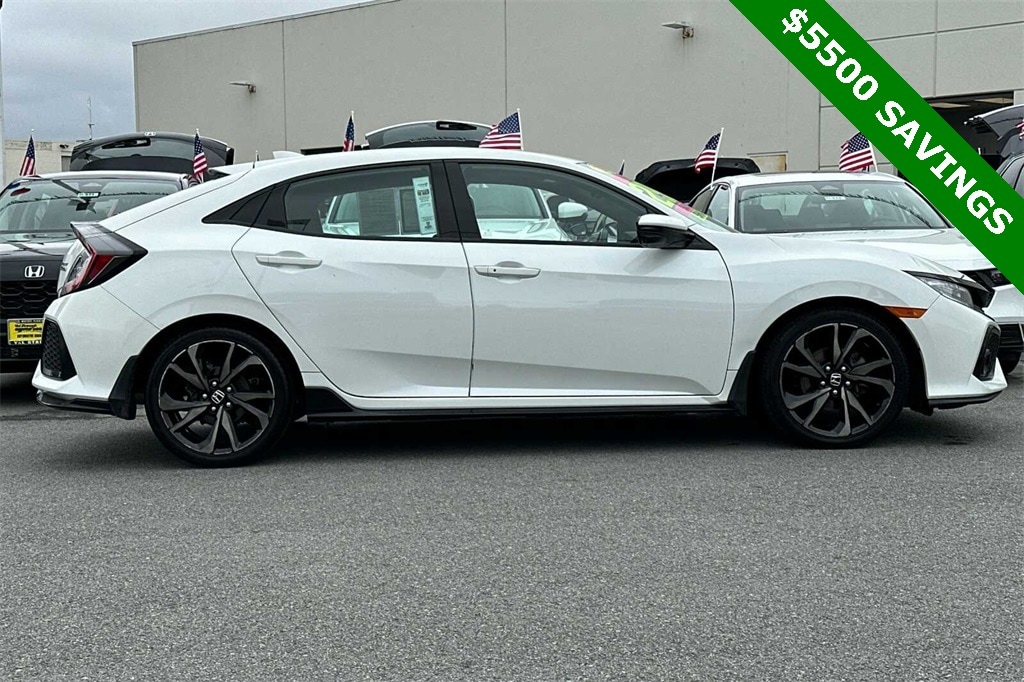 Used 2019 Honda Civic Hatchback Sport Touring with VIN SHHFK7H90KU224100 for sale in Seaside, CA