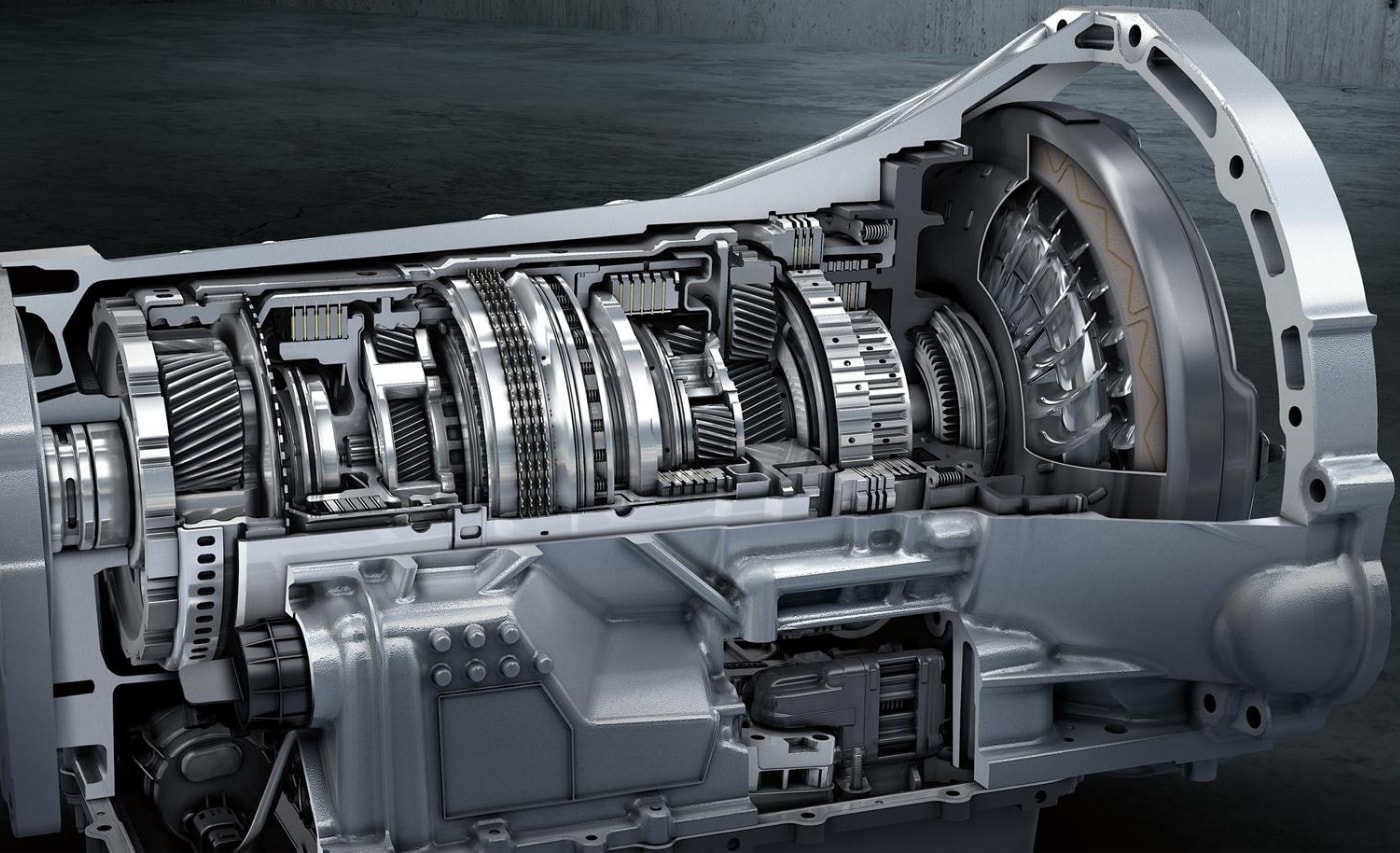 The advanced 10-speed automatic transmission available with both the H.O. 3.5L V6 and 5.0L V8 F-150 engines