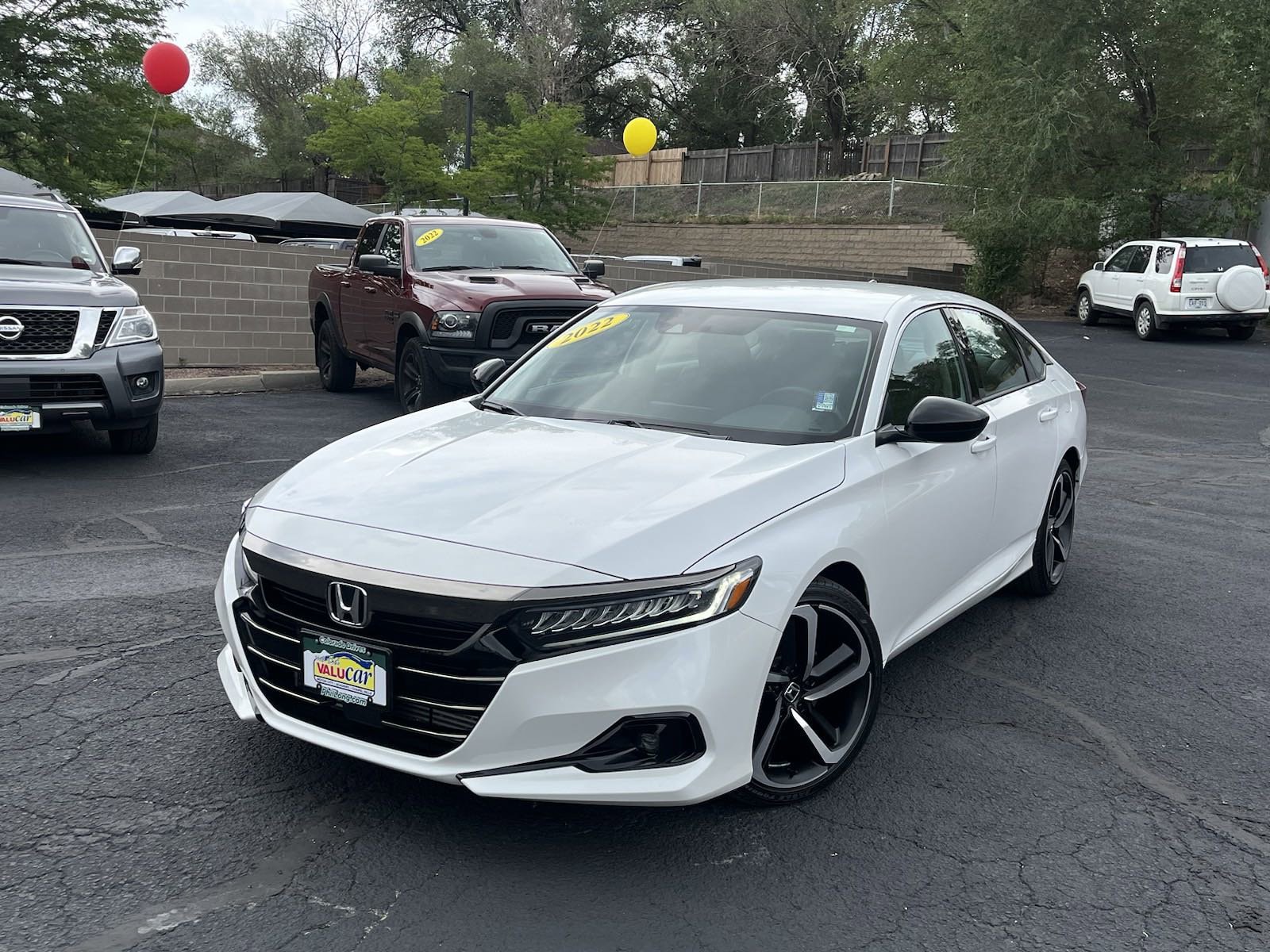 Used 2022 Honda Accord Sport SE with VIN 1HGCV1F42NA008330 for sale in Colorado Springs, CO