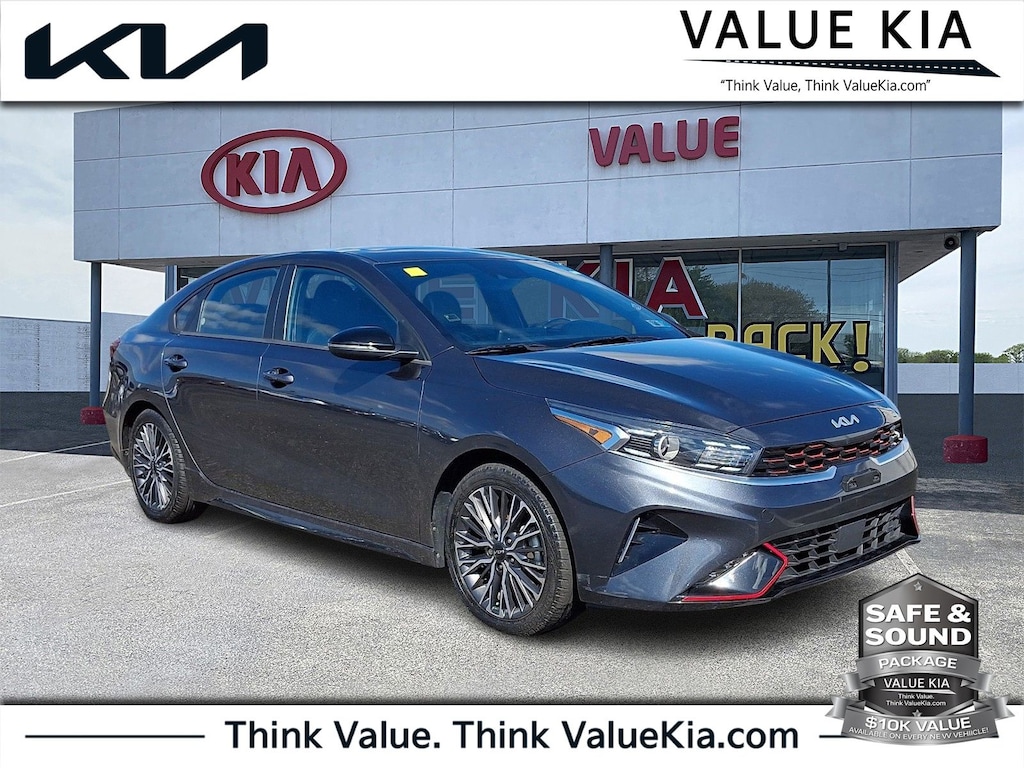 Certified 2023 Kia Forte GT-Line Premium Package Sedan