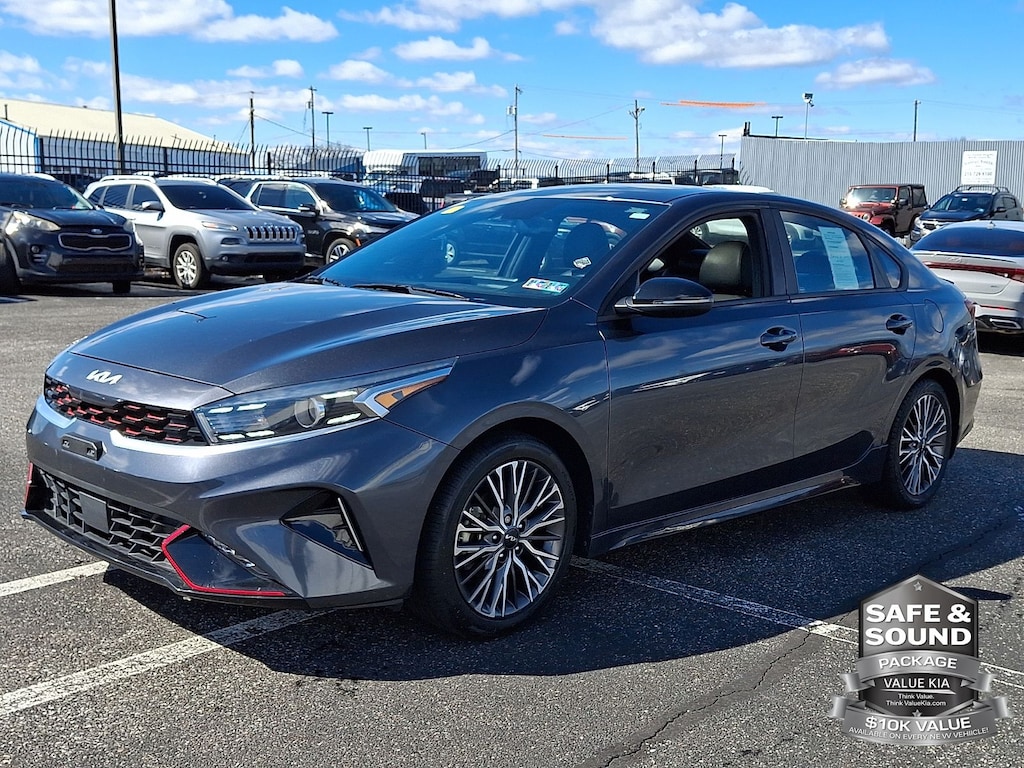 Certified 2023 Kia Forte GT-Line Premium Package Sedan