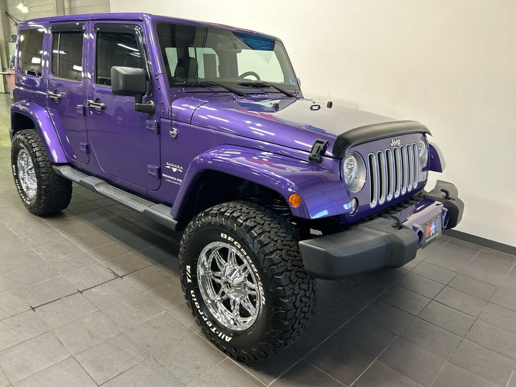 Used 2018 Jeep Wrangler JK Unlimited Sahara 4x4 SUV