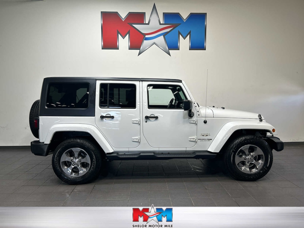 Used 2018 Jeep Wrangler JK Unlimited Sahara 4x4 SUV