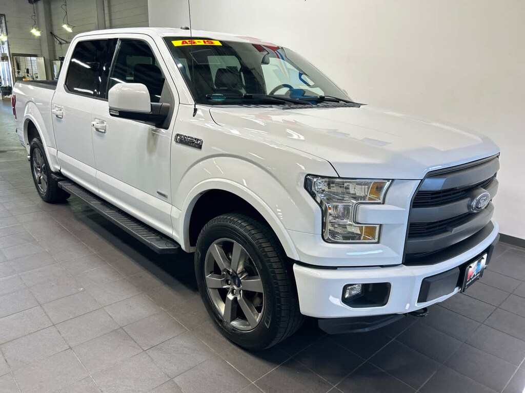 Used 2016 Ford F-150 Lariat Truck SuperCrew Cab