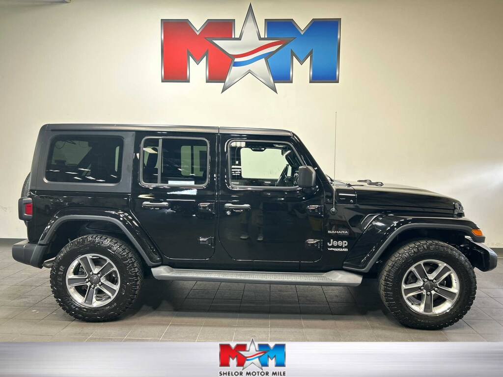 Used 2019 Jeep Wrangler Unlimited Sahara 4x4 SUV