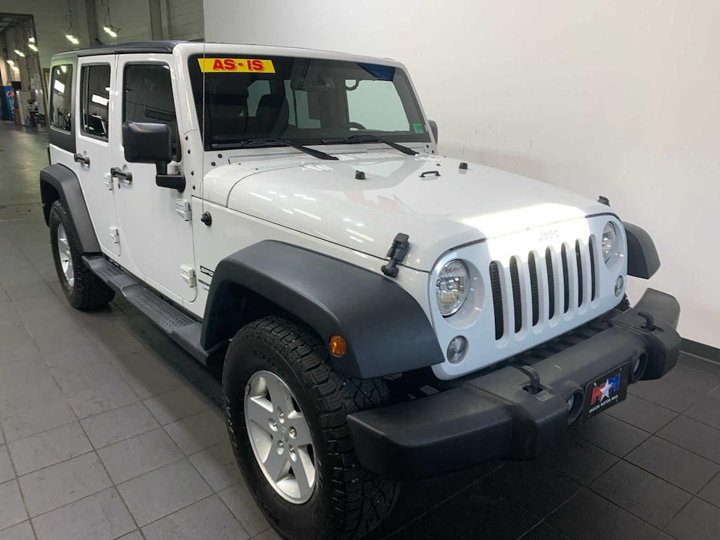 Used 2018 Jeep Wrangler JK Unlimited Sport 4x4 SUV
