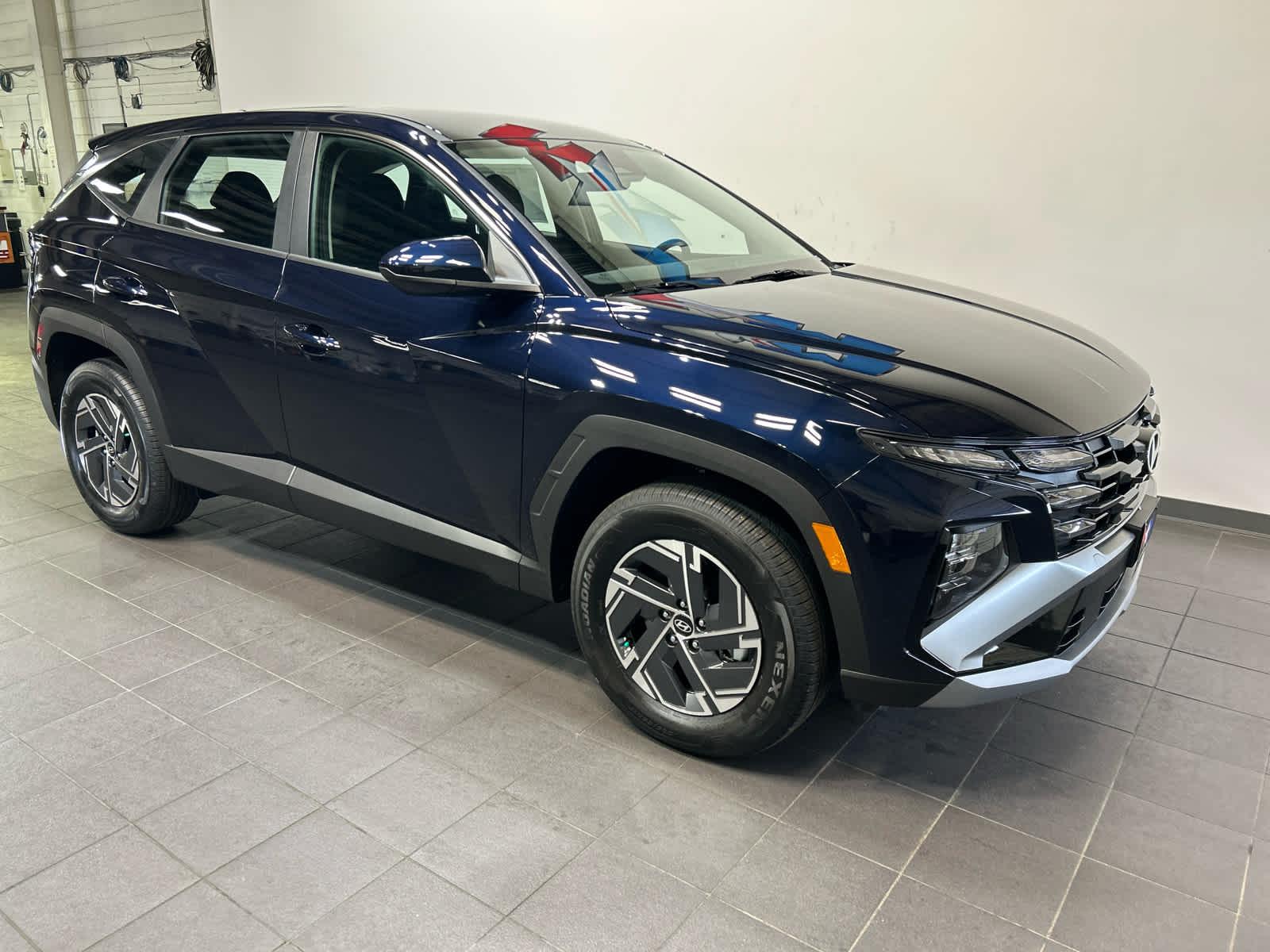 New 2026 Hyundai Tucson Hybrid Blue SUV