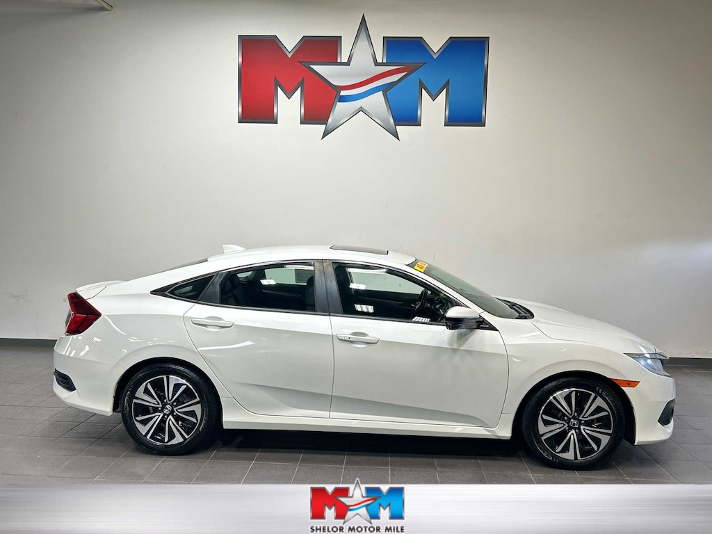 Used 2017 Honda Civic EX-L w/Honda Sensing Sedan