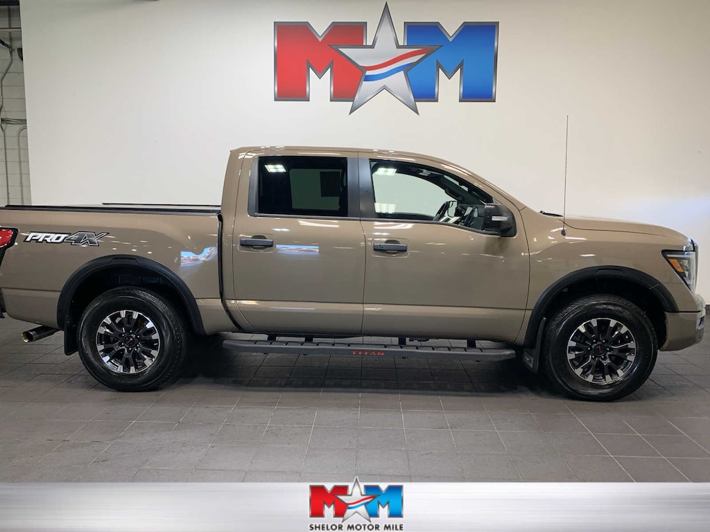 Used 2021 Nissan Titan PRO-4X Truck Crew Cab