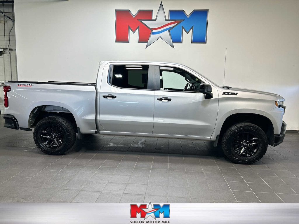 Used 2021 Chevrolet Silverado 1500 LT Trail Boss Truck Crew Cab