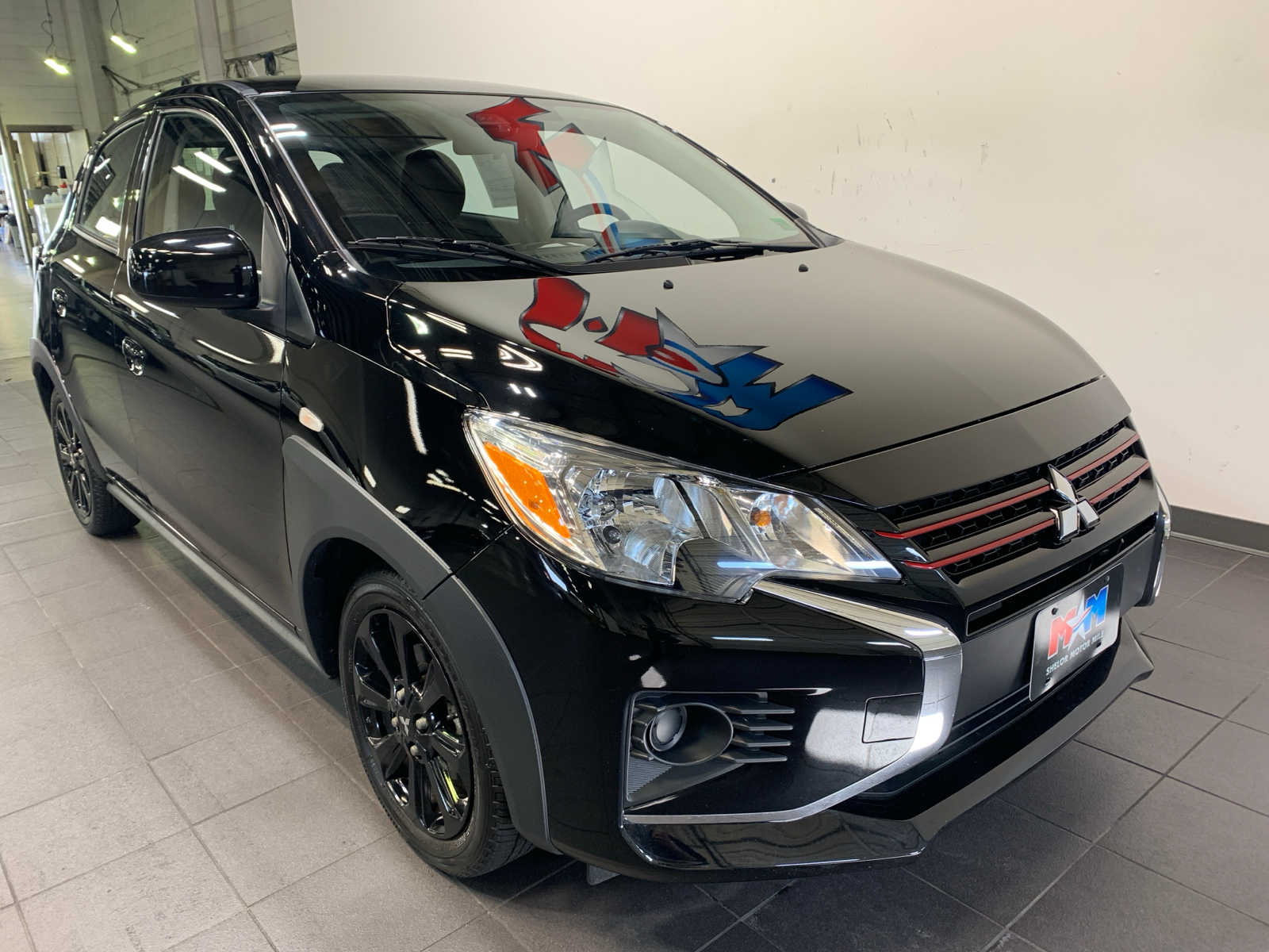 2024 Mitsubishi Mirage Black Edition photo 2