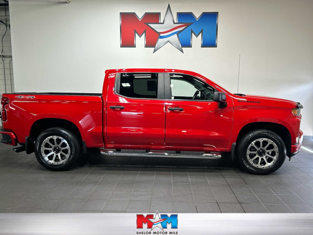 Used 2022 Chevrolet Silverado 1500 LTD Custom Truck Crew Cab