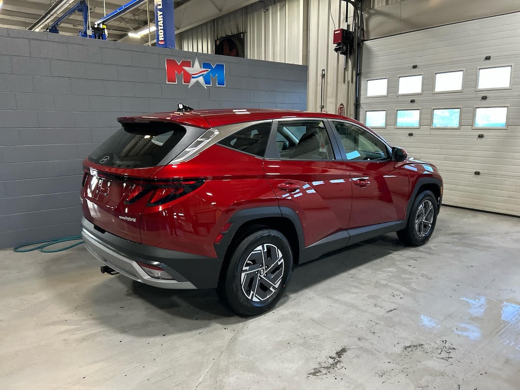 New 2026 Hyundai Tucson Hybrid Blue SUV