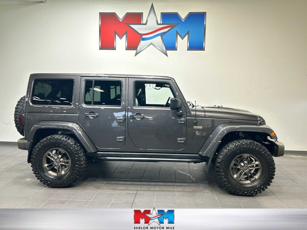 Used 2017 Jeep Wrangler JK Unlimited Sahara 4x4 SUV