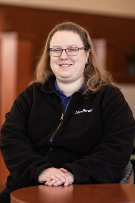 Staff member Leanne Van Dongen from a6cb9bea4302