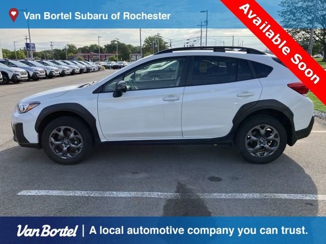 Certified 2022 Subaru Crosstrek Sport with VIN JF2GTHRC1NH204091 for sale in Rochester, NY