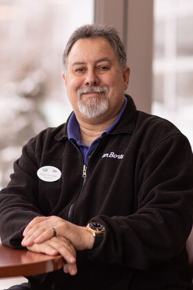 Staff member Sam Yacono from a6cb9bea4302