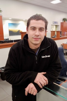 Staff member Dylan Love from b07481a3eab2