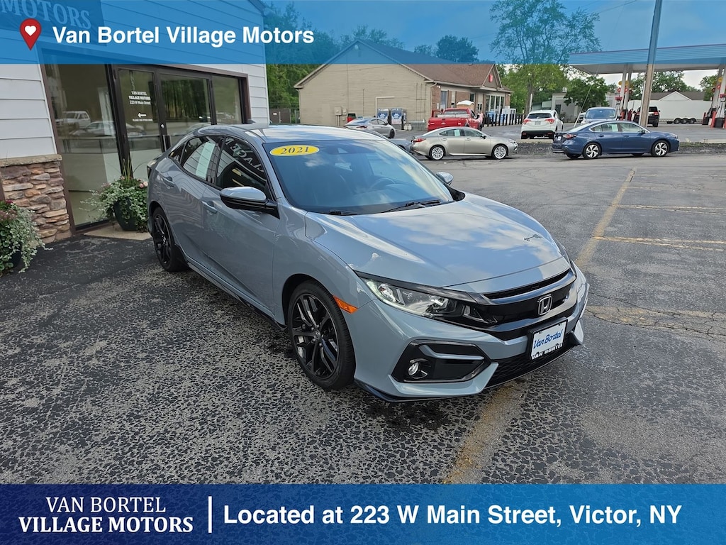 Used 2021 Honda Civic Sport Hatchback