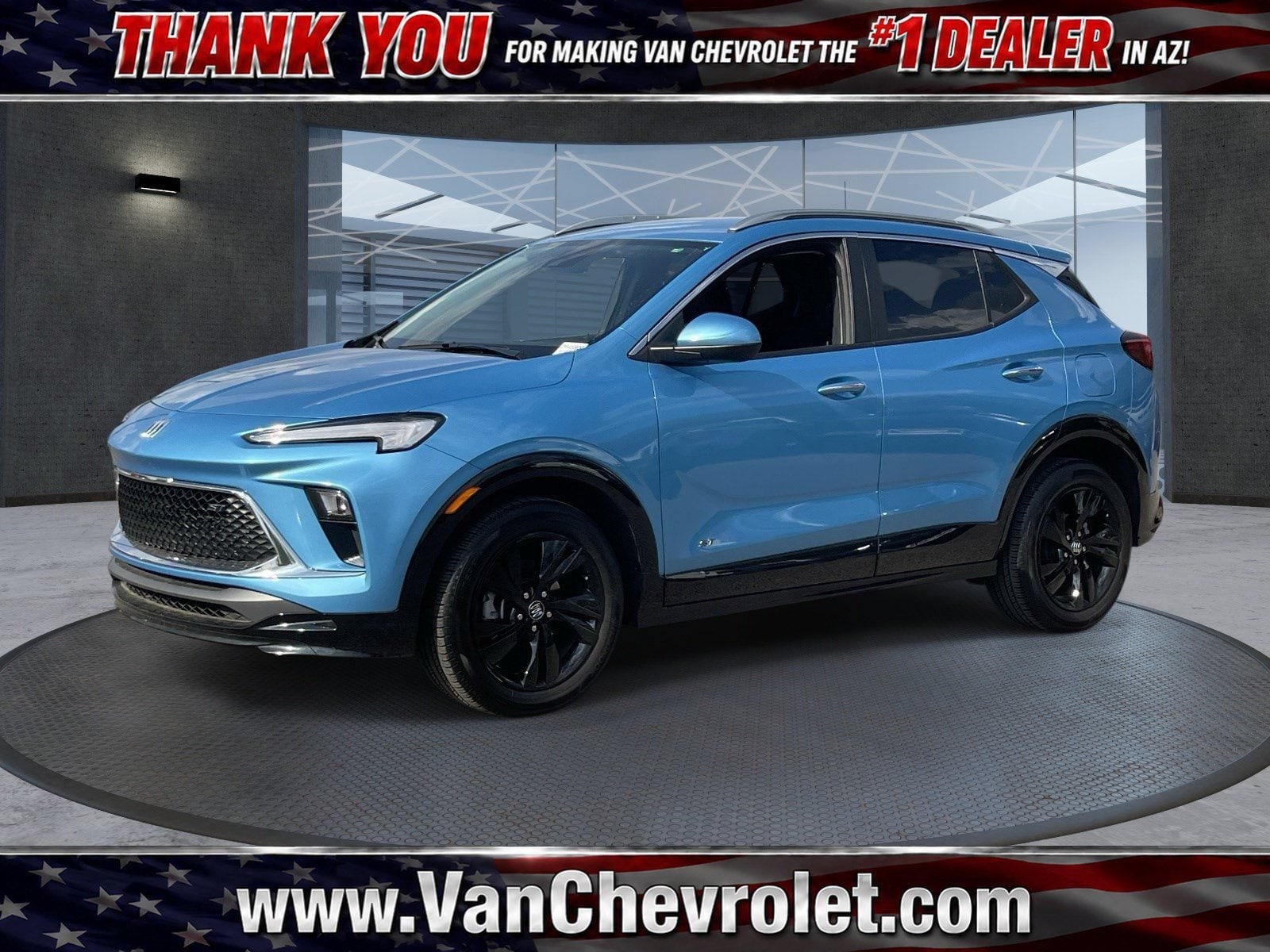Teal (Aquamarine Blue Metallic) 2026 Buick Encore GX SUV / Crossover Front-Wheel Drive Automatic